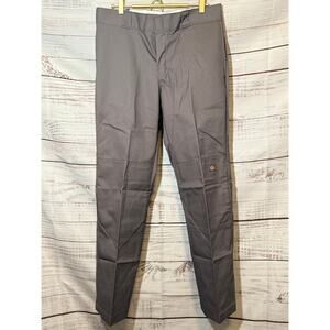 Dickies Double Knee Work Pants Gray Regular Fit 32x30 NWT